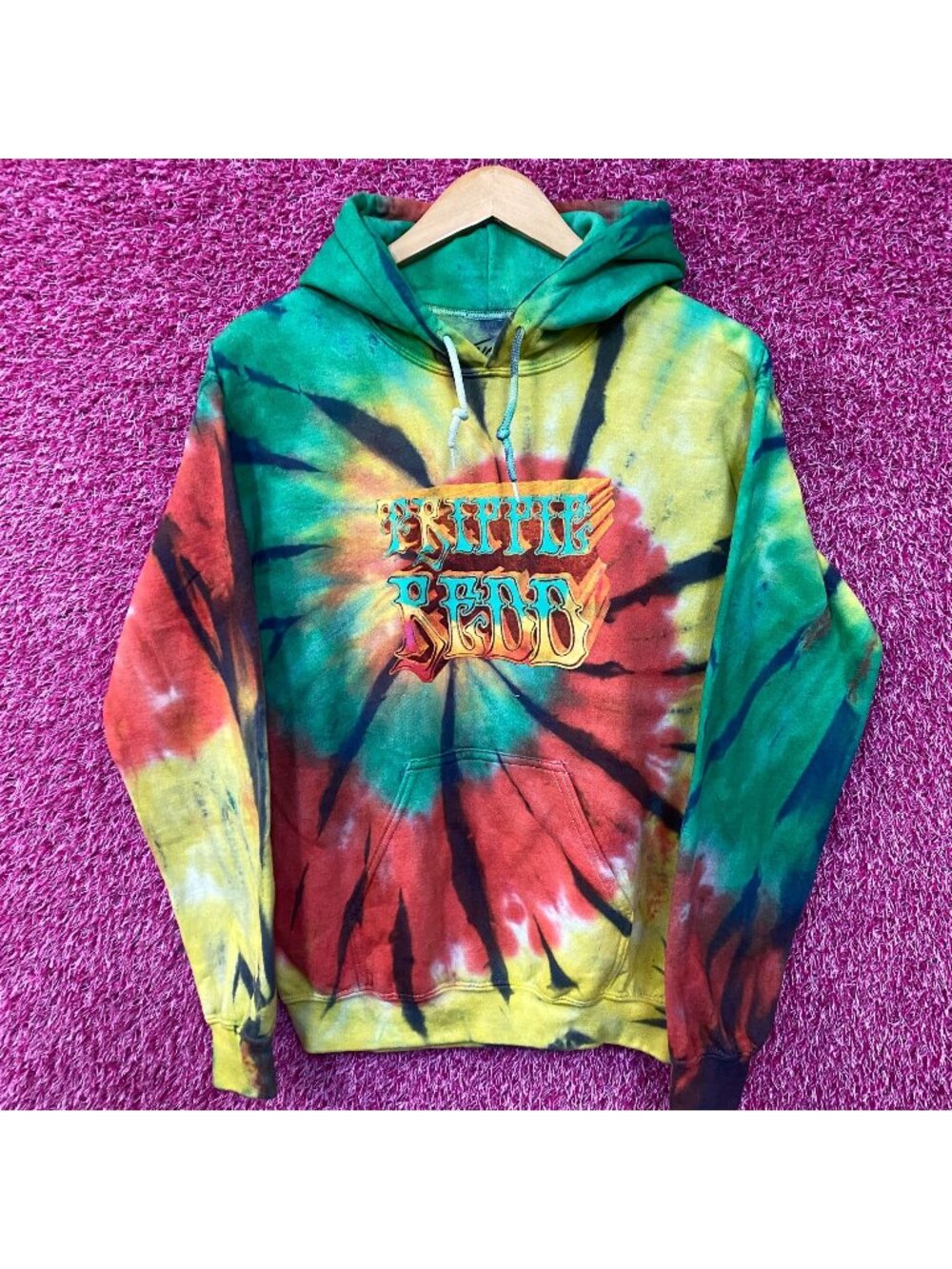 Trippie Redd Trippie Land Tiedye Hoodie size Small